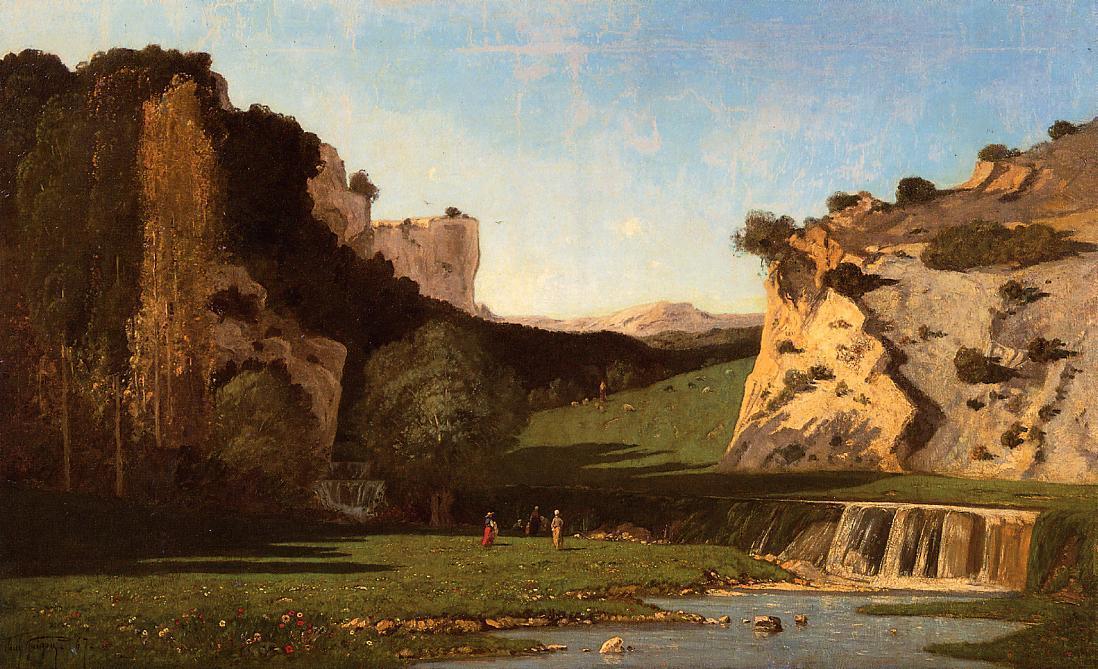 River Valley At Lourmarin — Paul Camille Guigou