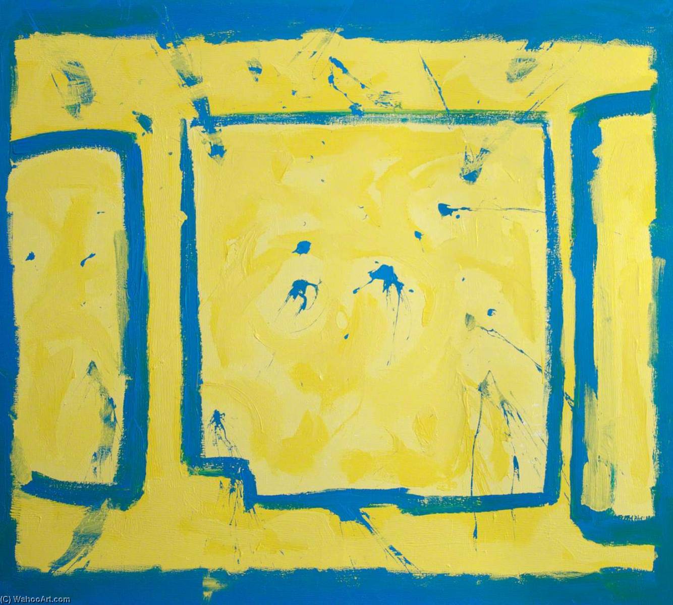 The Window Study (in Blue And Yellow) — David Burton Richardson