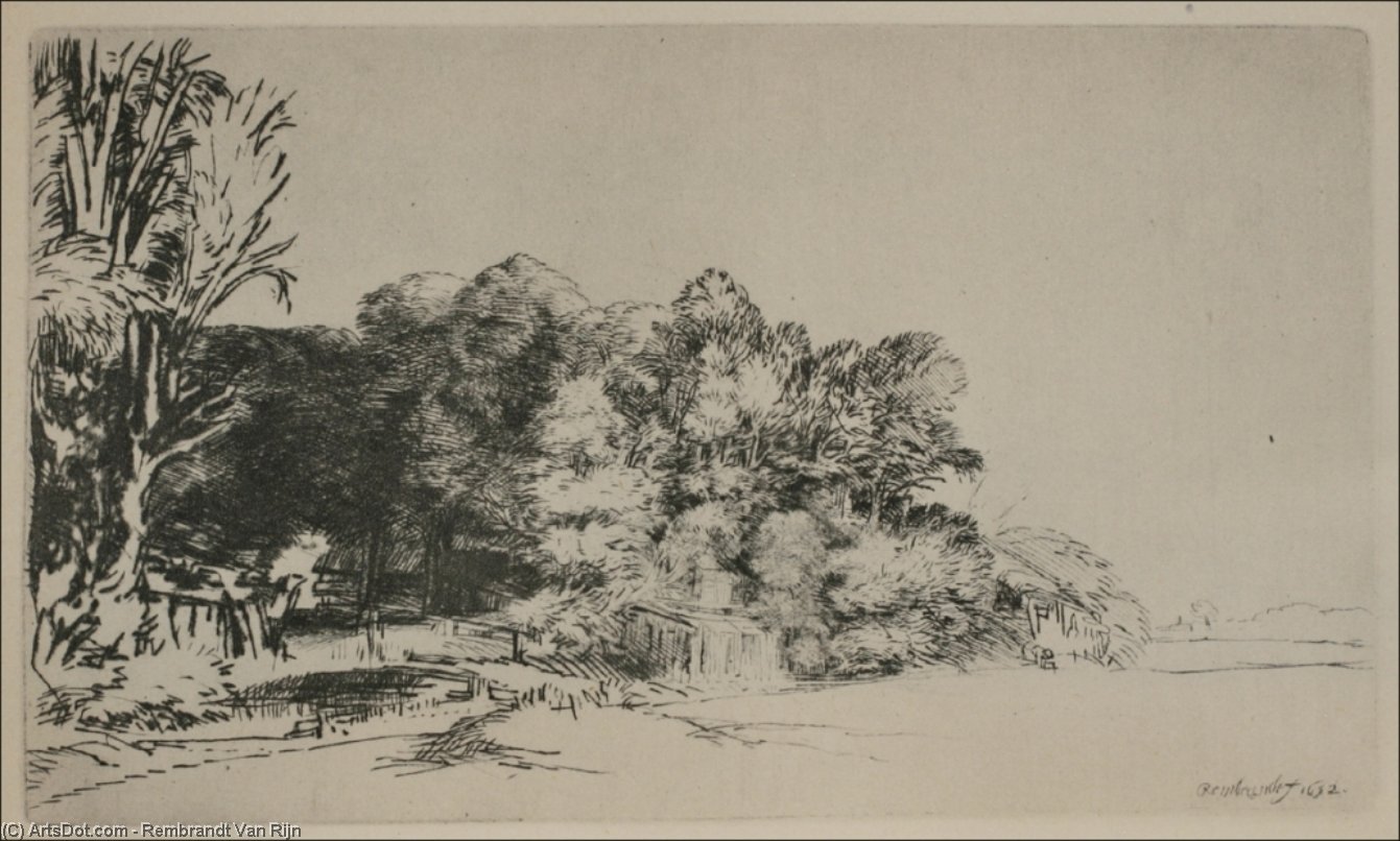 The Vista — Rembrandt Van Rijn