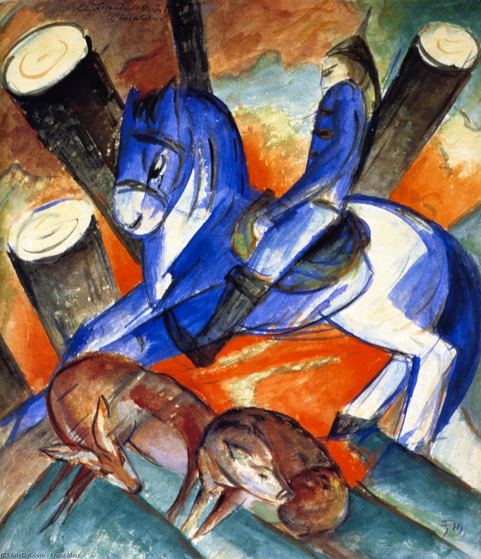 Saint Julian — Franz Marc