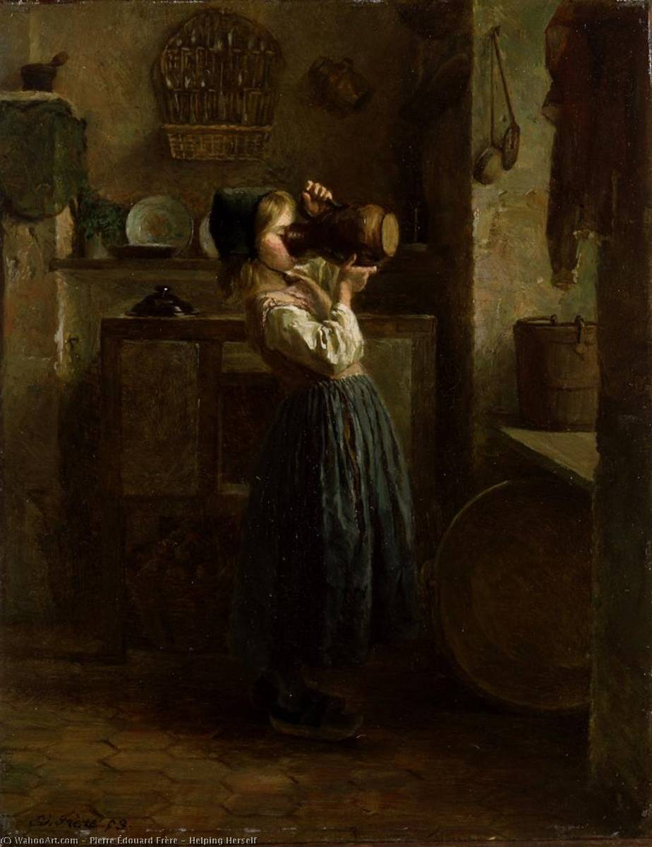 Helping Herself — Pierre Edouard Frère