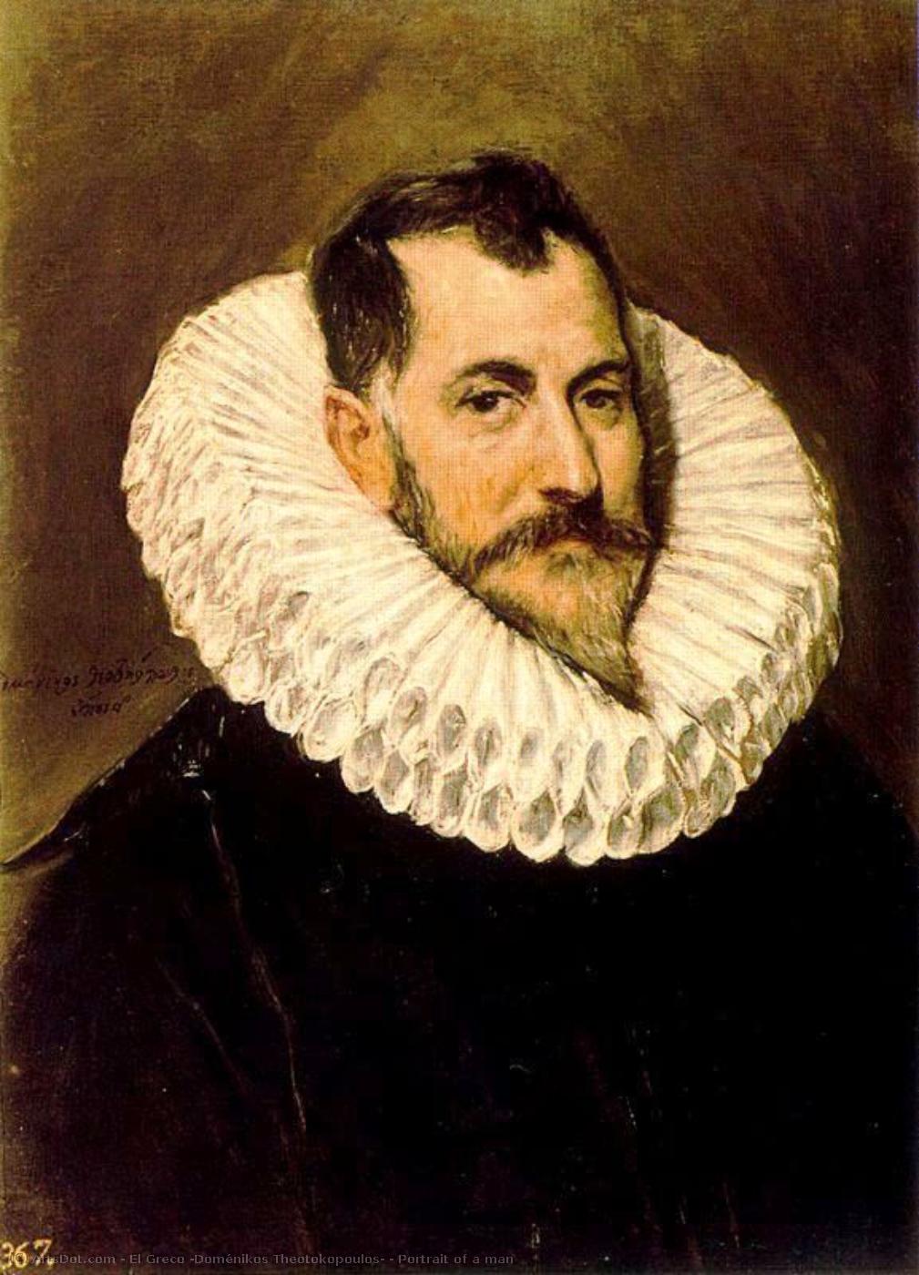 Portrait Of A Man — El Greco