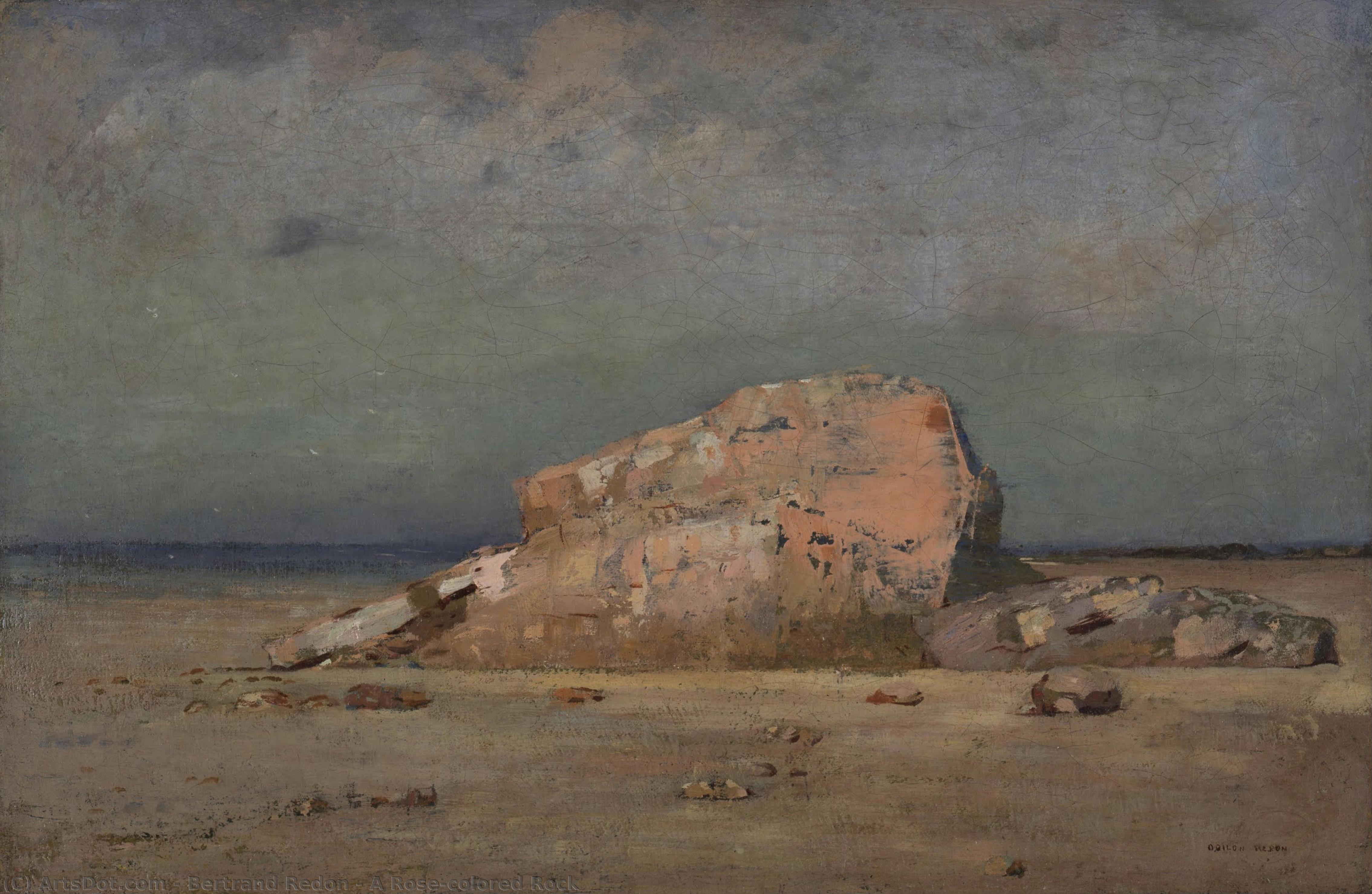 A Rose-colored Rock — Bertrand Redon
