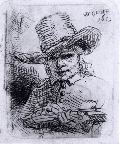 Self-portrait — Willem Drost