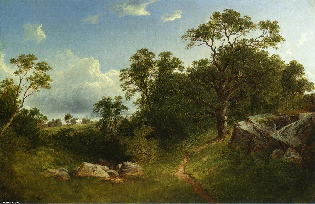 Landscape (also Known As White Mansion In The Distance) — David Johnson