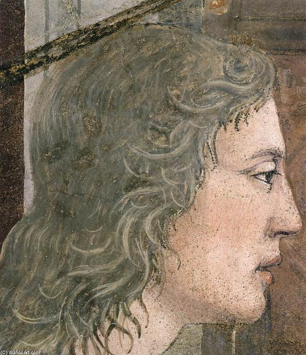 10. Annunciation (detail) — Piero Della Francesca