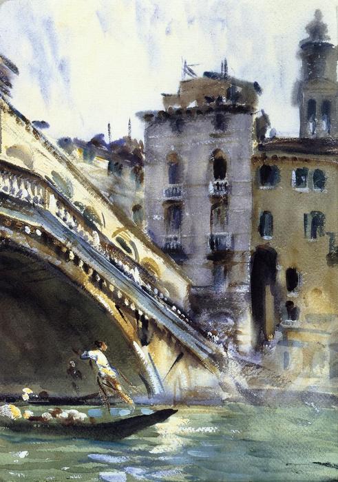 The Rialto. Venice — John Singer Sargent