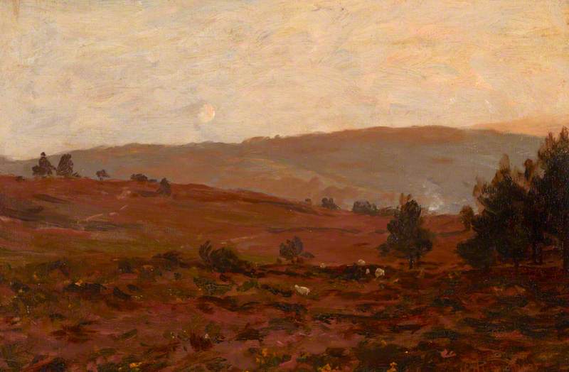 Misty Sunrise — James Aumonier