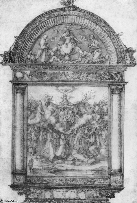 Design For All Saints Picture — Albrecht Dürer