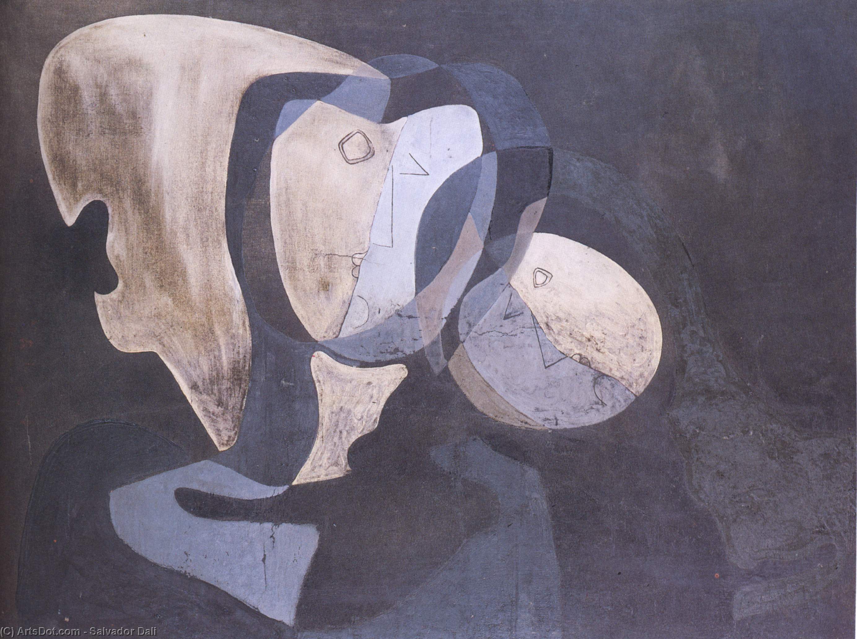 Cubist Figure — Salvador Dalí