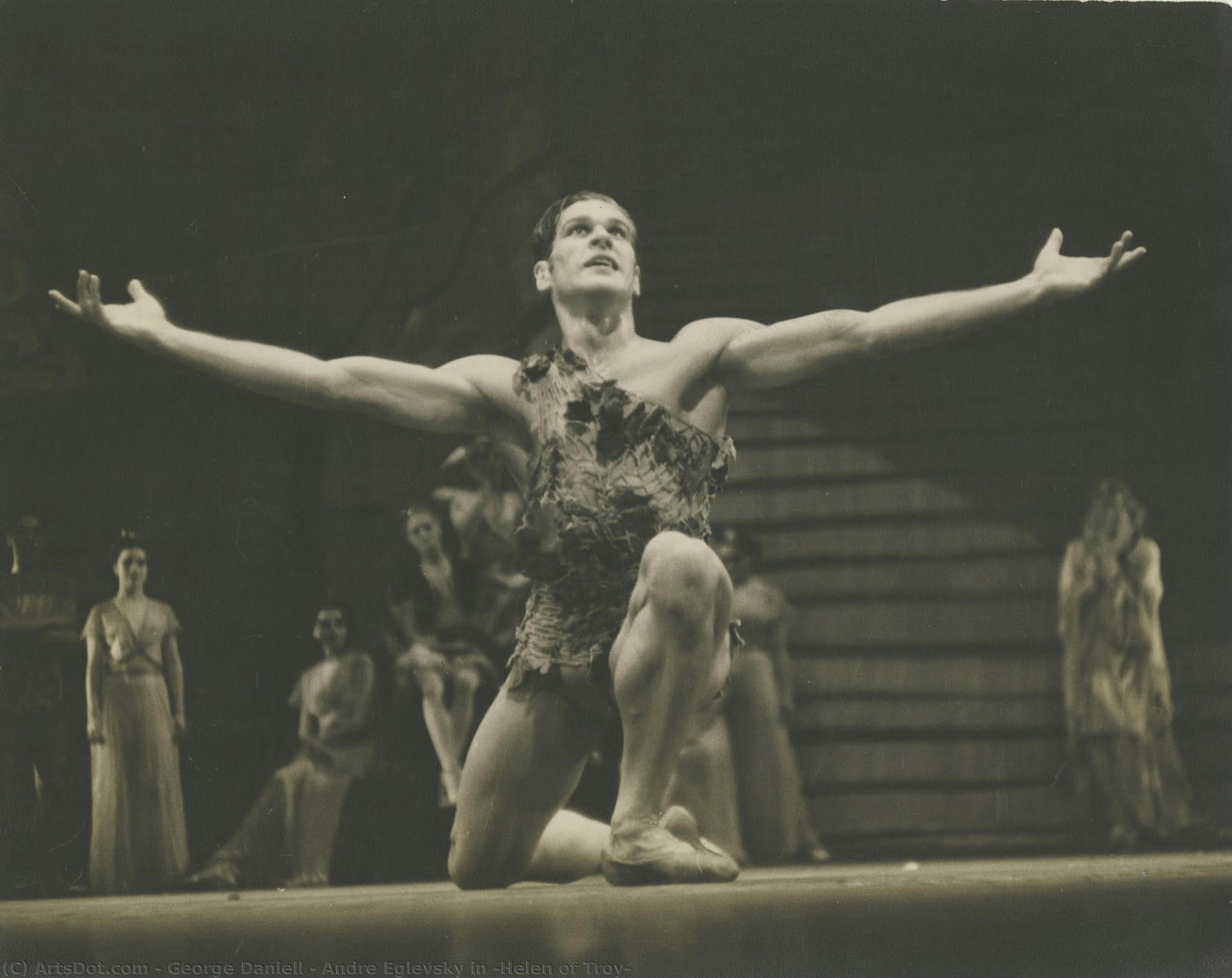 Andre Eglevsky In “helen Of Troy” — George Daniell