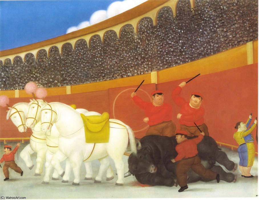 El Arraste — Fernando Botero