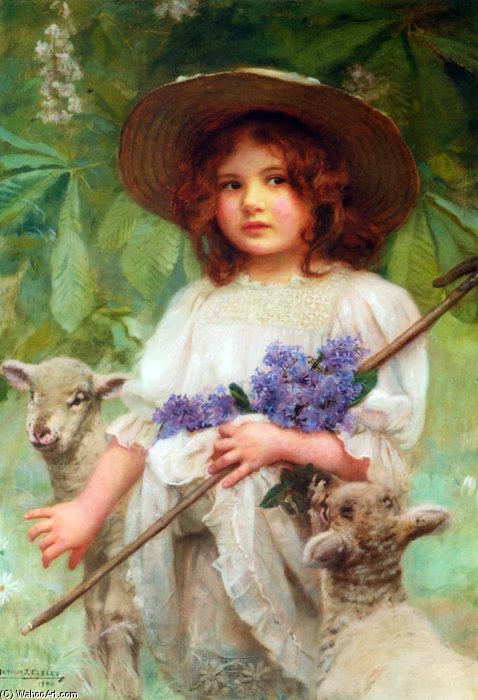 Little Bo Peep — Arthur John Elsley
