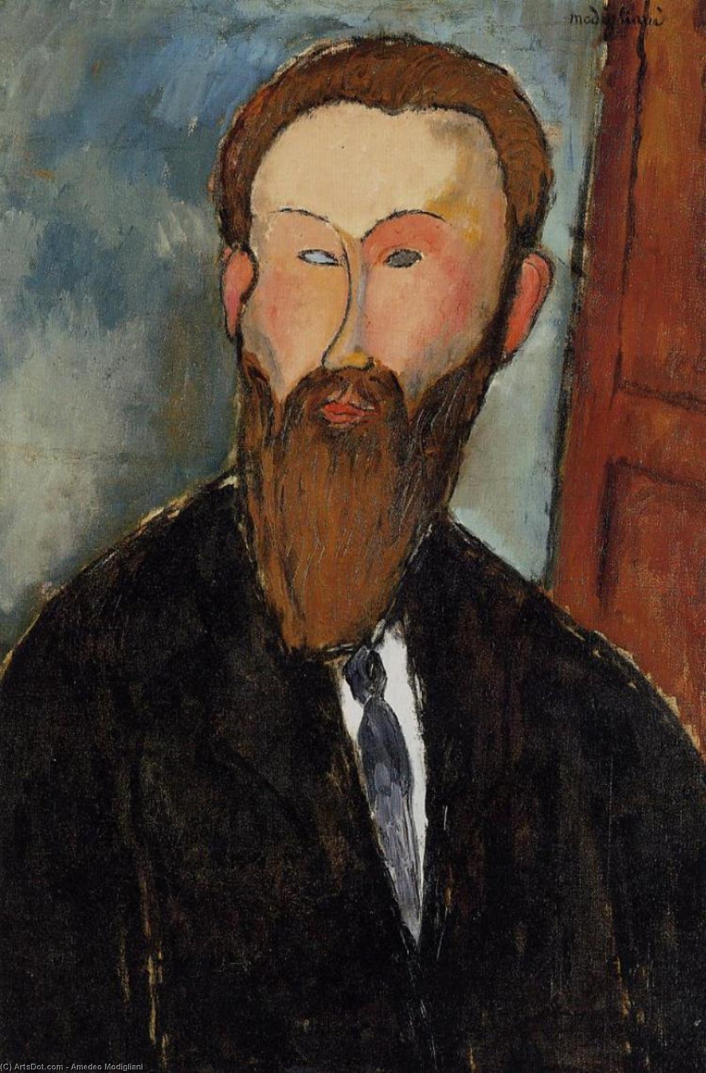 The Photographer Dilewski — Amedeo Clemente Modigliani