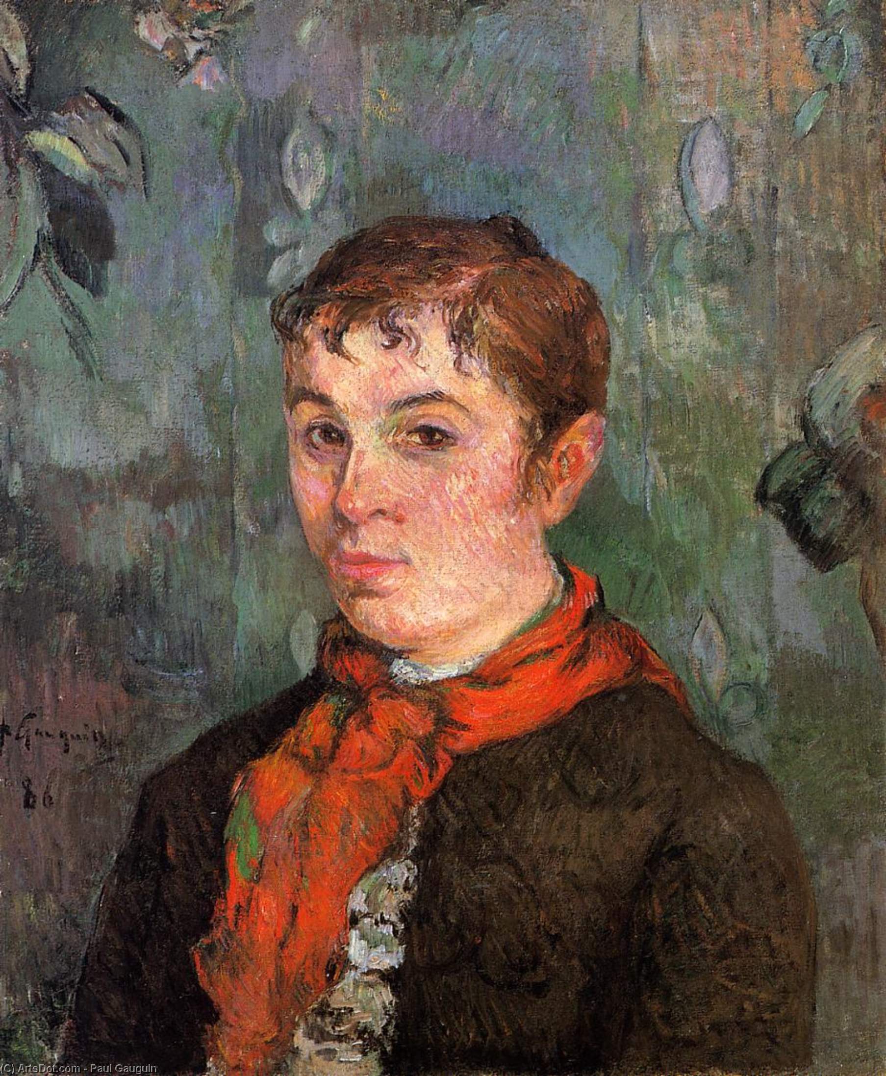 The Boss's Daughter — Eugène Henri Paul Gauguin