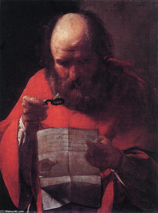 Saint Jerome Reading — Georges De La Tour