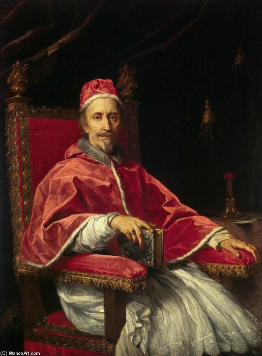 Portrait Of Pope Clement Ix — Carlo Maratta