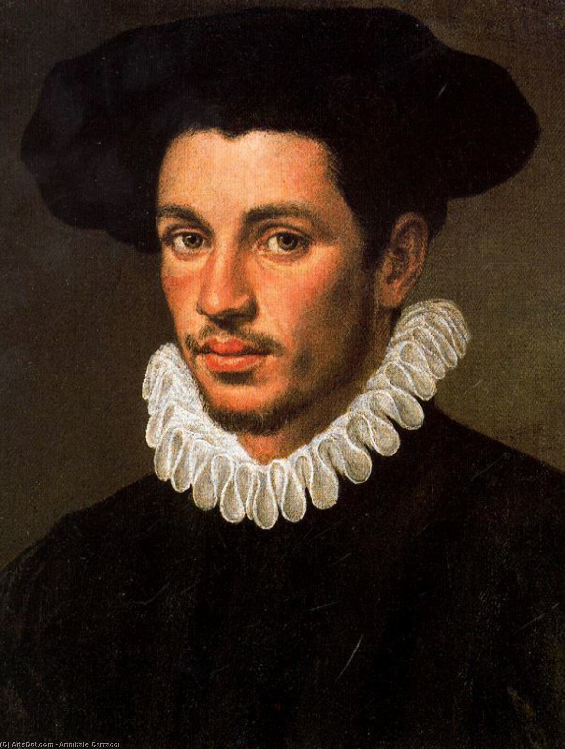Ritratto D'uomo Giovane — Annibale Carracci