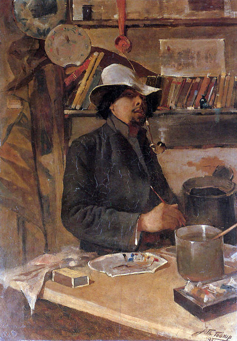 Self -portrait — Jean Theodoor Toorop