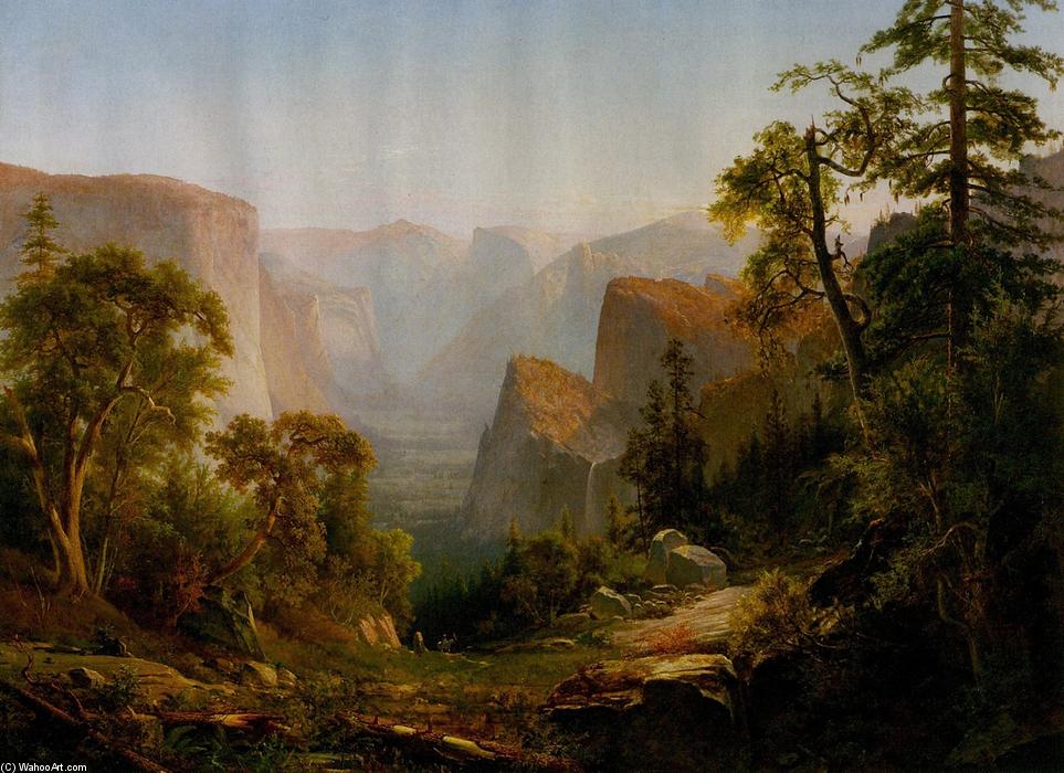 View Of The Yosemite Valley, In California — Thomas Hill