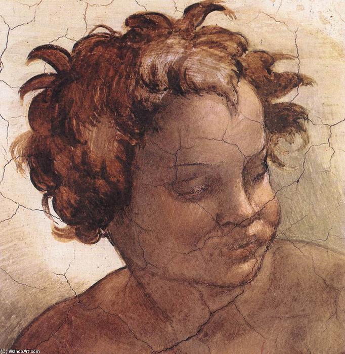 Joel (detail) — Michelangelo Buonarroti