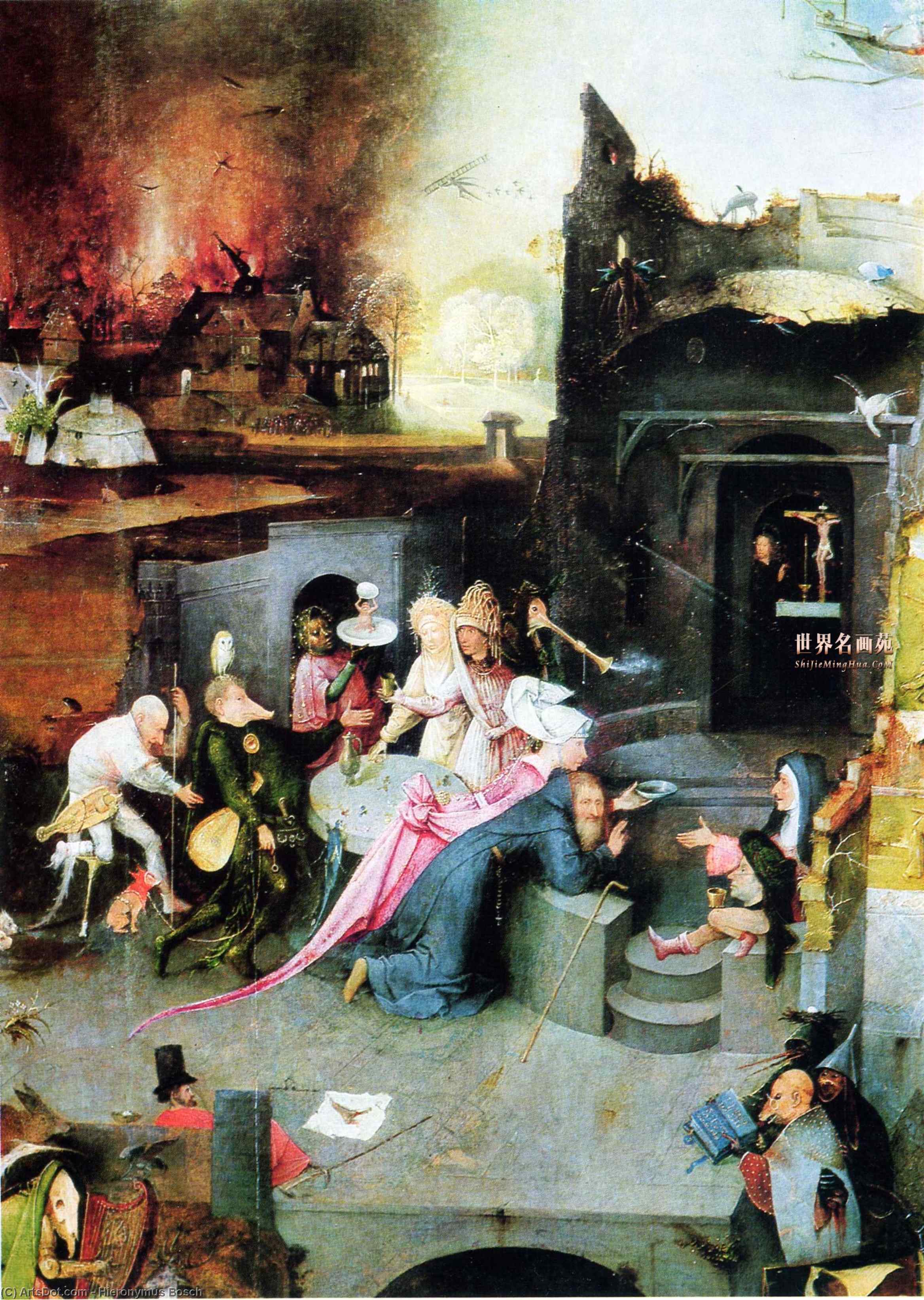 Temptation Of St. Anthony (detail) — Hieronymus Bosch