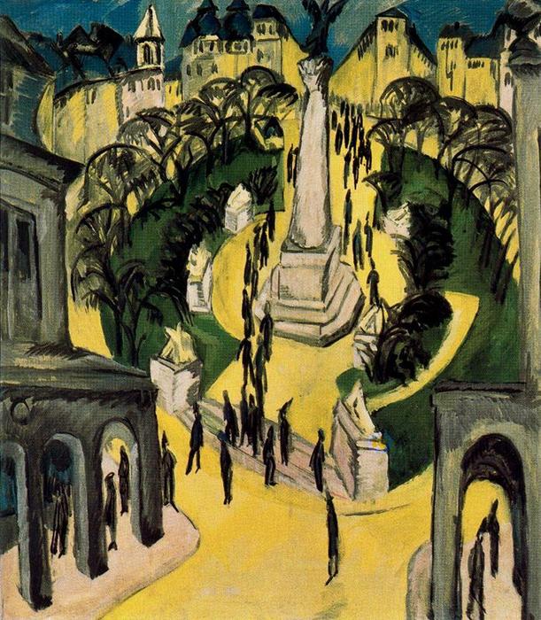 Belle-alliance Platz, Berlin — Ernst Ludwig Kirchner