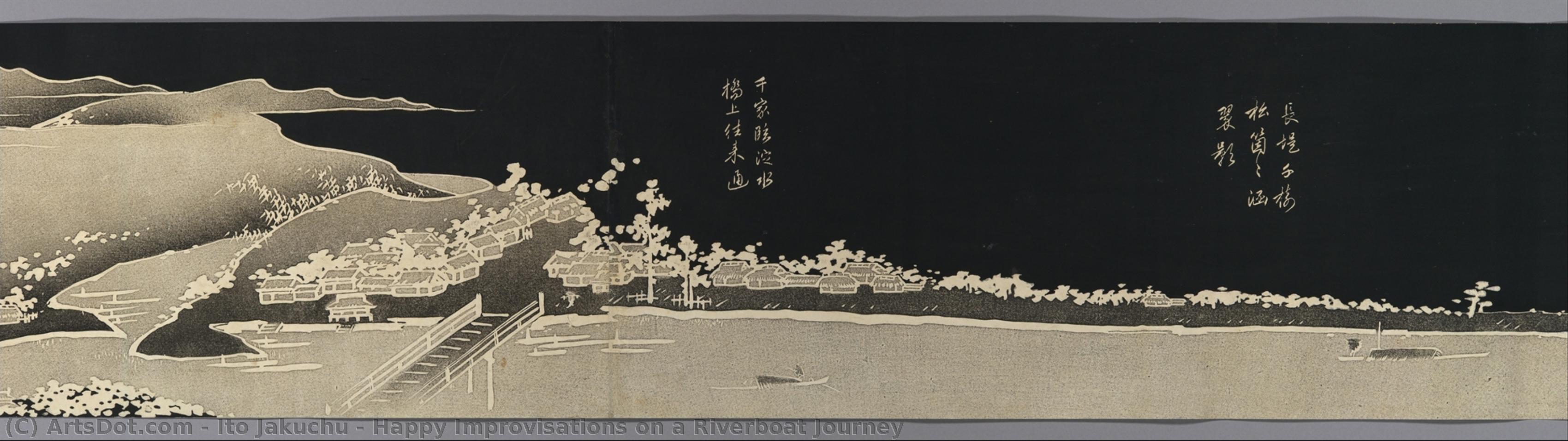 Happy Improvisations On A Riverboat Journey — Itō Jakuchū