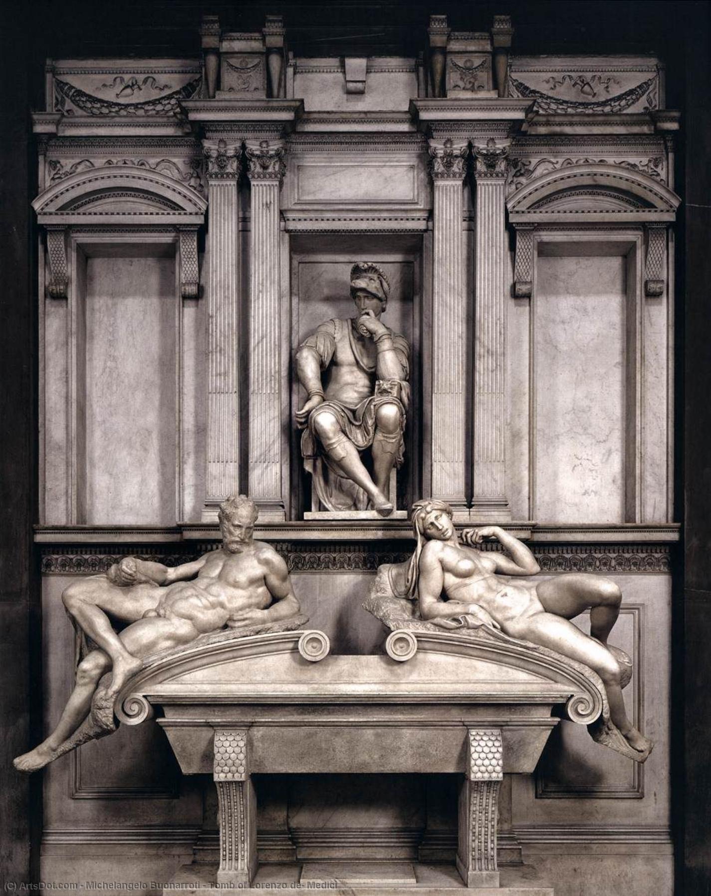 Tomb Of Lorenzo De' Medici — Michelangelo Buonarroti