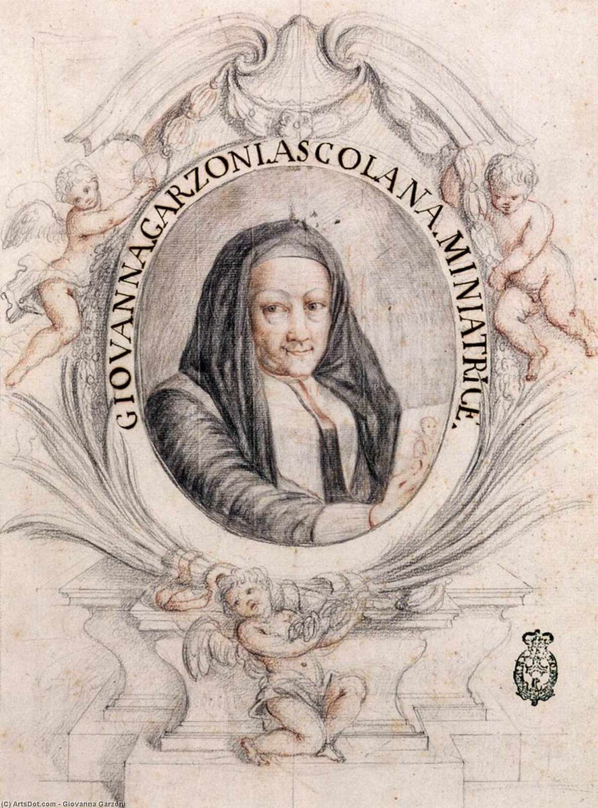 Self-portrait — Giovanna Garzoni