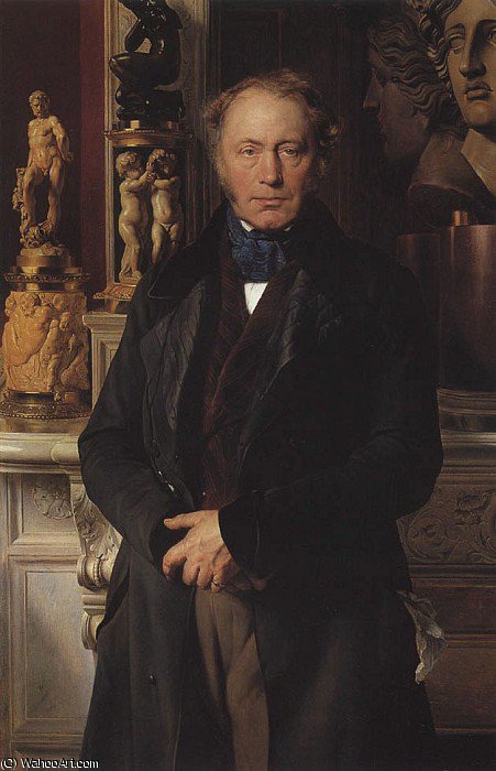 Comte Portrait — Hippolyte-paul Delaroche