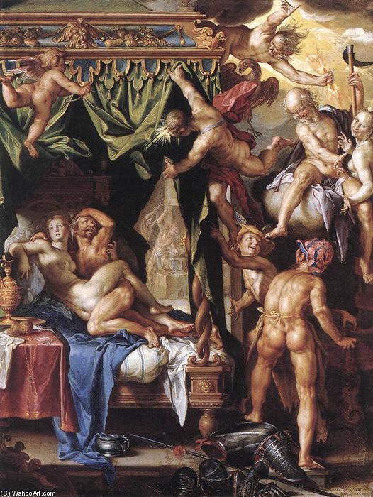 Mars And Venus Discovered By The Gods — Joachim Anthonisz Wtewael