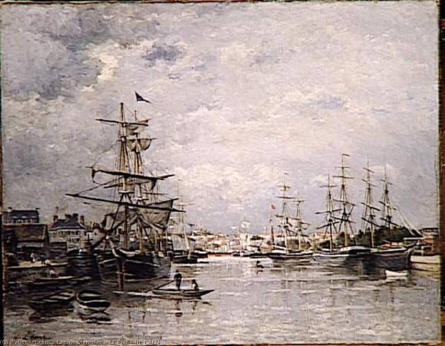 Le Port De Caen — Stanislas Lépine