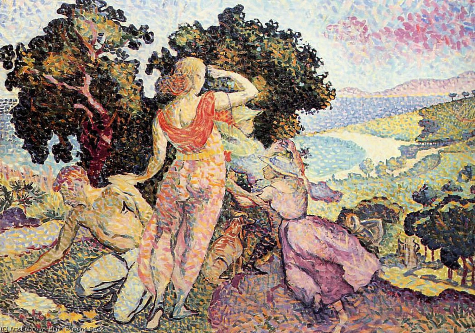 Study For 'excuirsion' — Henri Edmond Cross