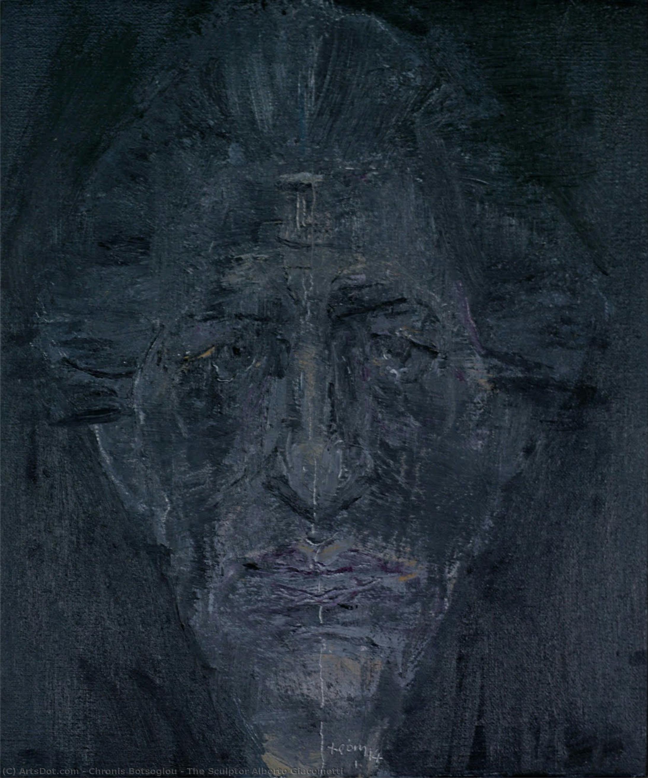 The Sculptor Alberto Giacometti — Chronis Botsoglou