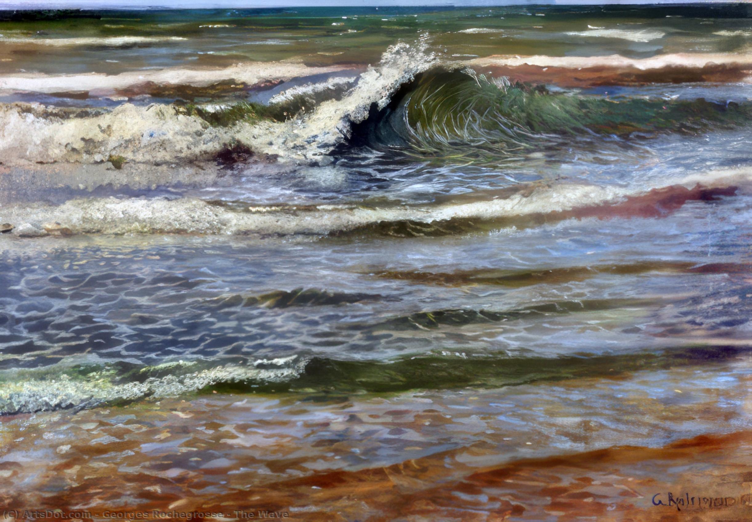 The Wave — Georges Antoine Rochegrosse