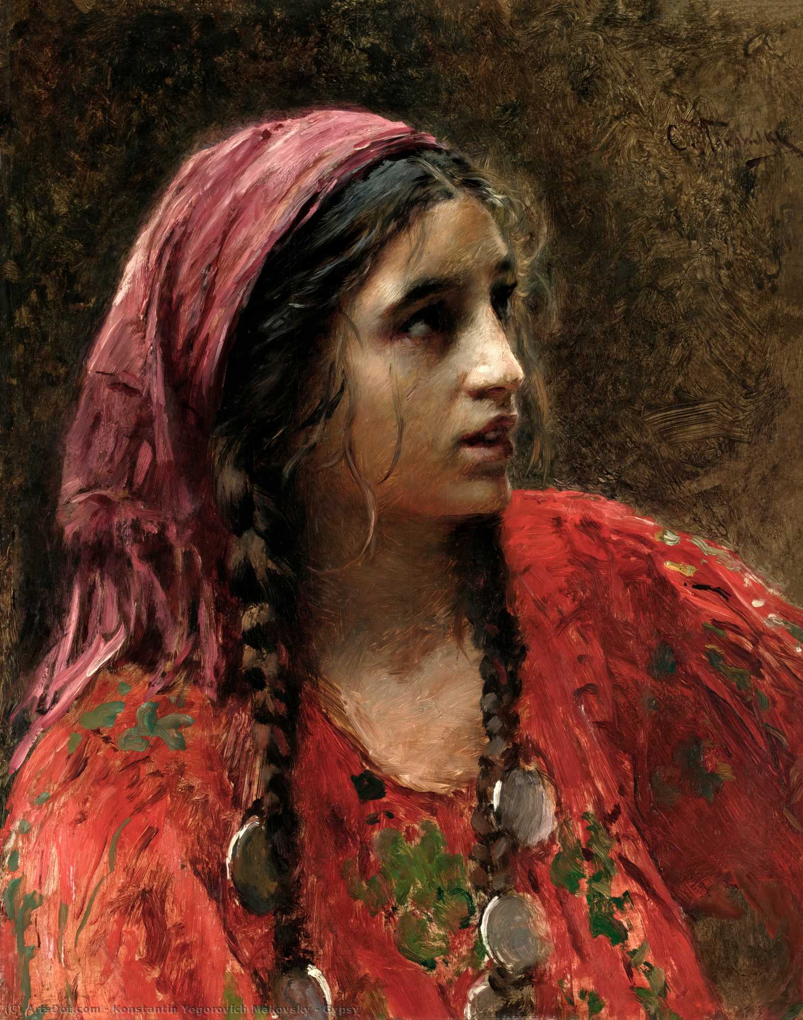 Gypsy — Konstantin Yegorovich Makovsky