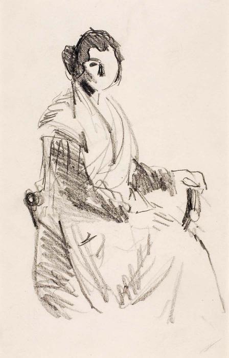Seated Woman — Robert Henri