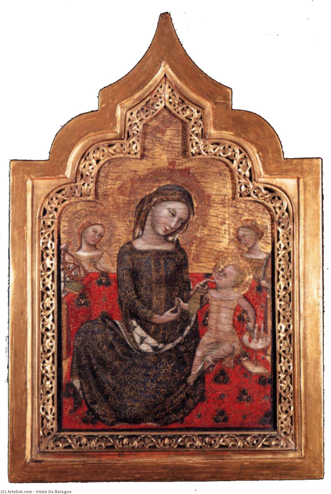Madonna Dell'umiltà — Vitale Da Bologna