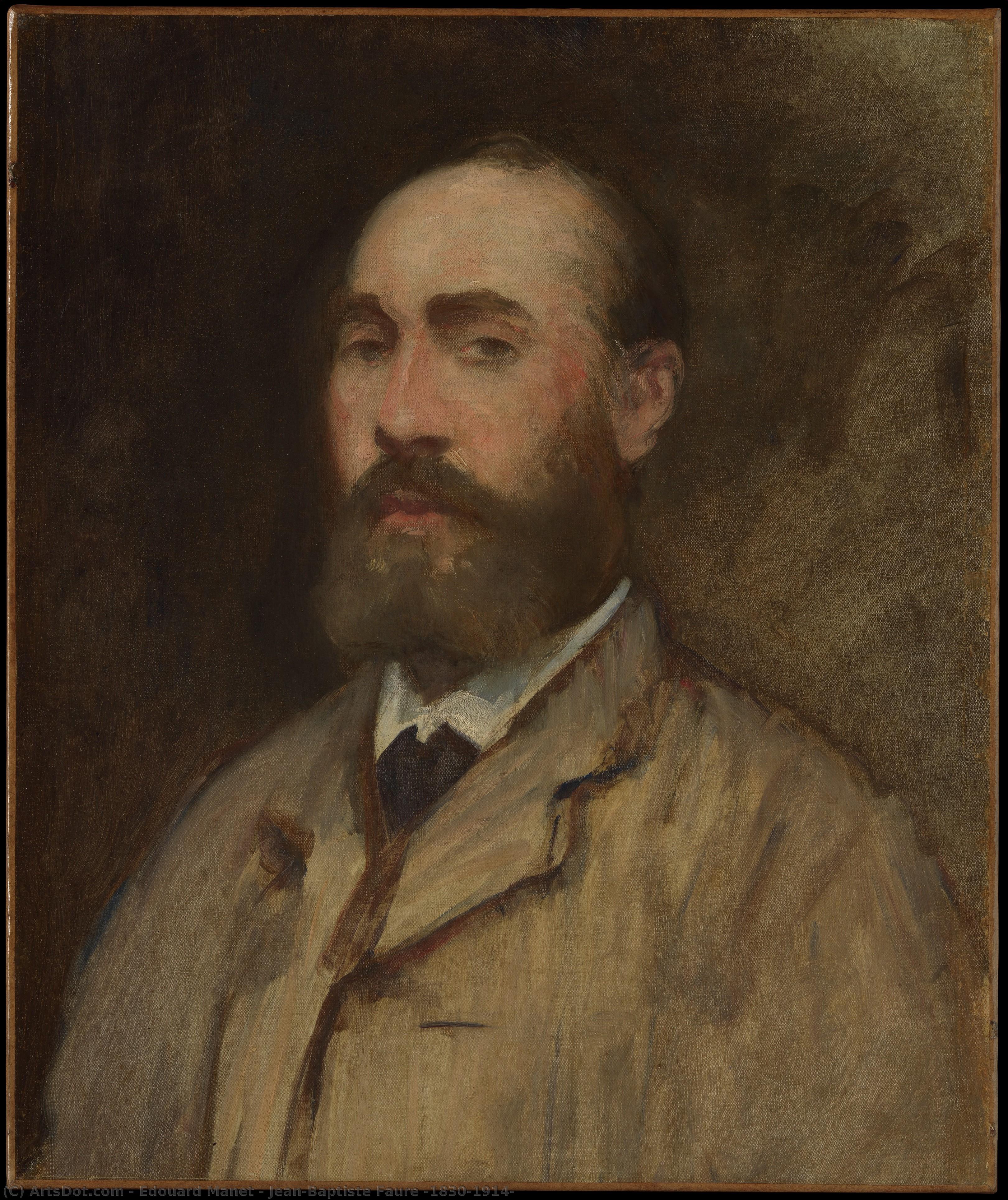 Jean-baptiste Faure (1830–1914) — Édouard Manet