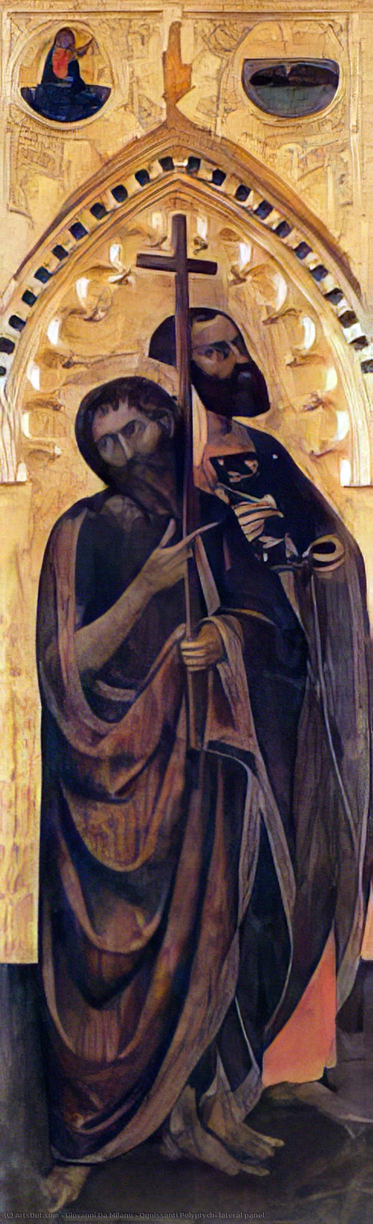 Ognissanti Polyptych: Lateral Panel — Giovanni Da Milano