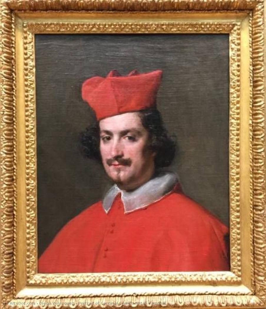 Portrait Of Cardinal Camillo Astali Pamphili — Diego Velázquez