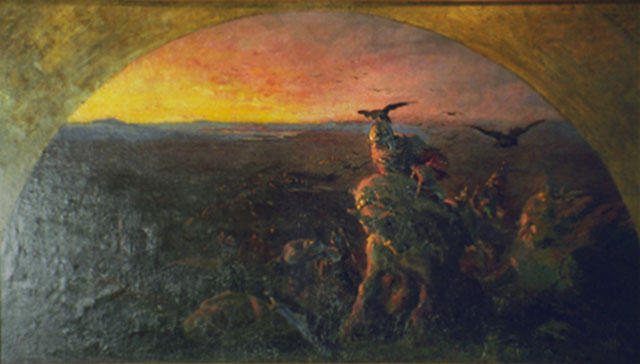 Evening Of Kiev Bogatyrs — Nicholas Roerich