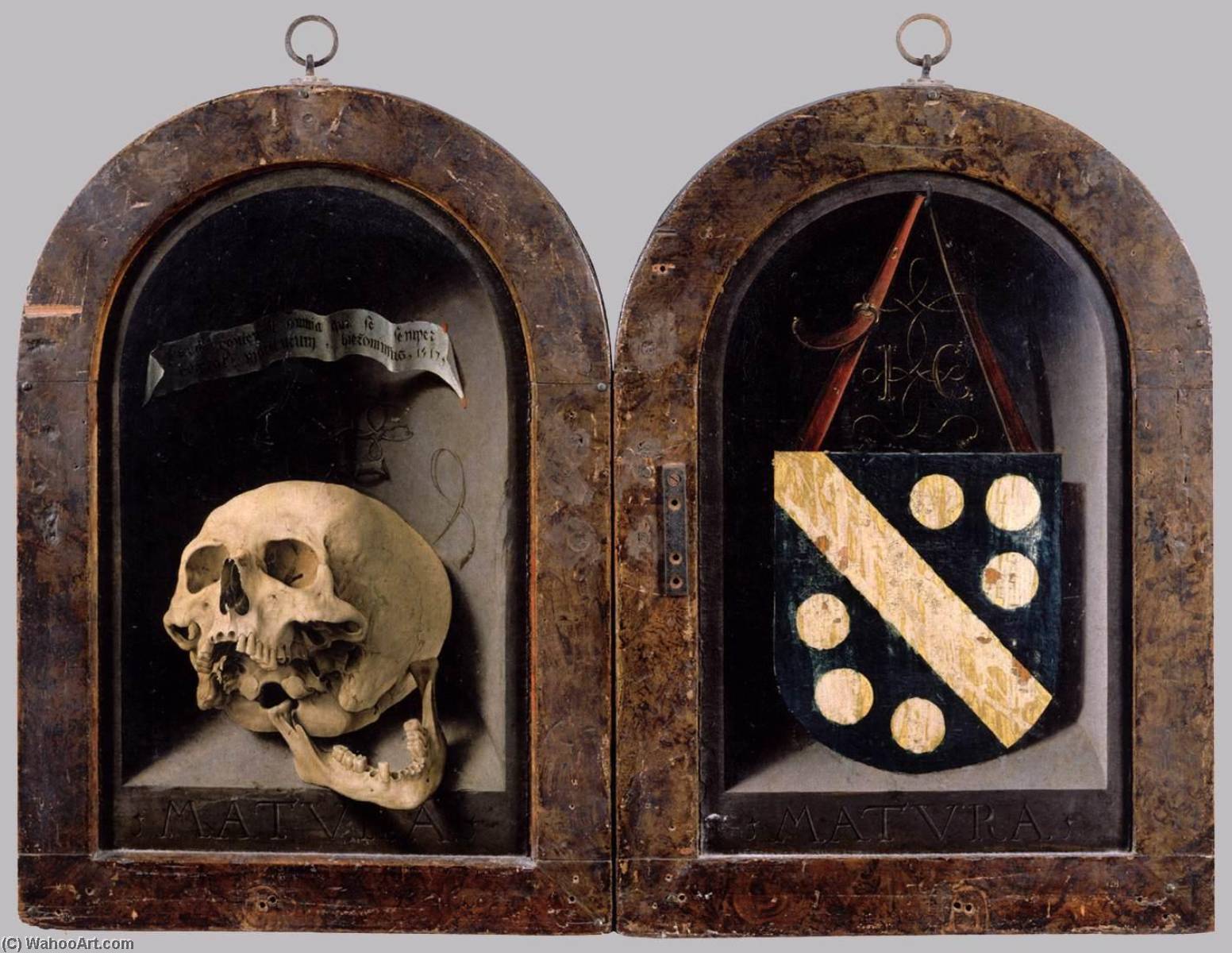 Carondelet Diptych (verso) — Jan Gossart