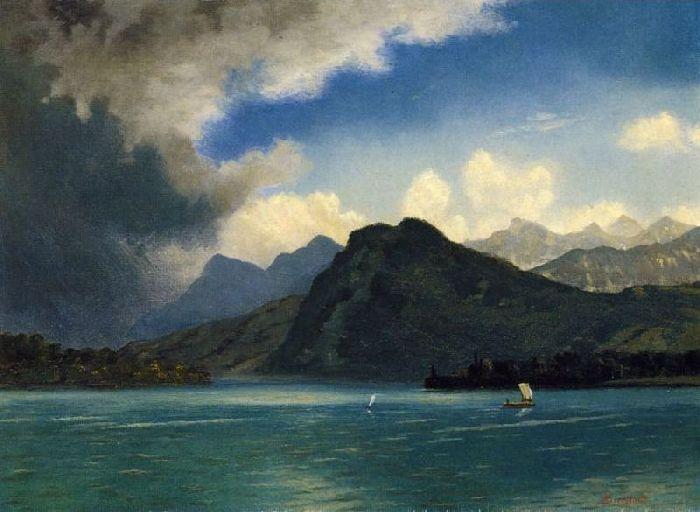 Approaching Storm — Albert Bierstadt