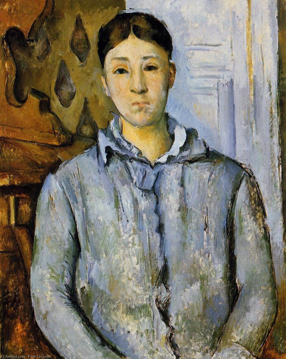 Portrait Of Madame Cezanne — Paul Cézanne