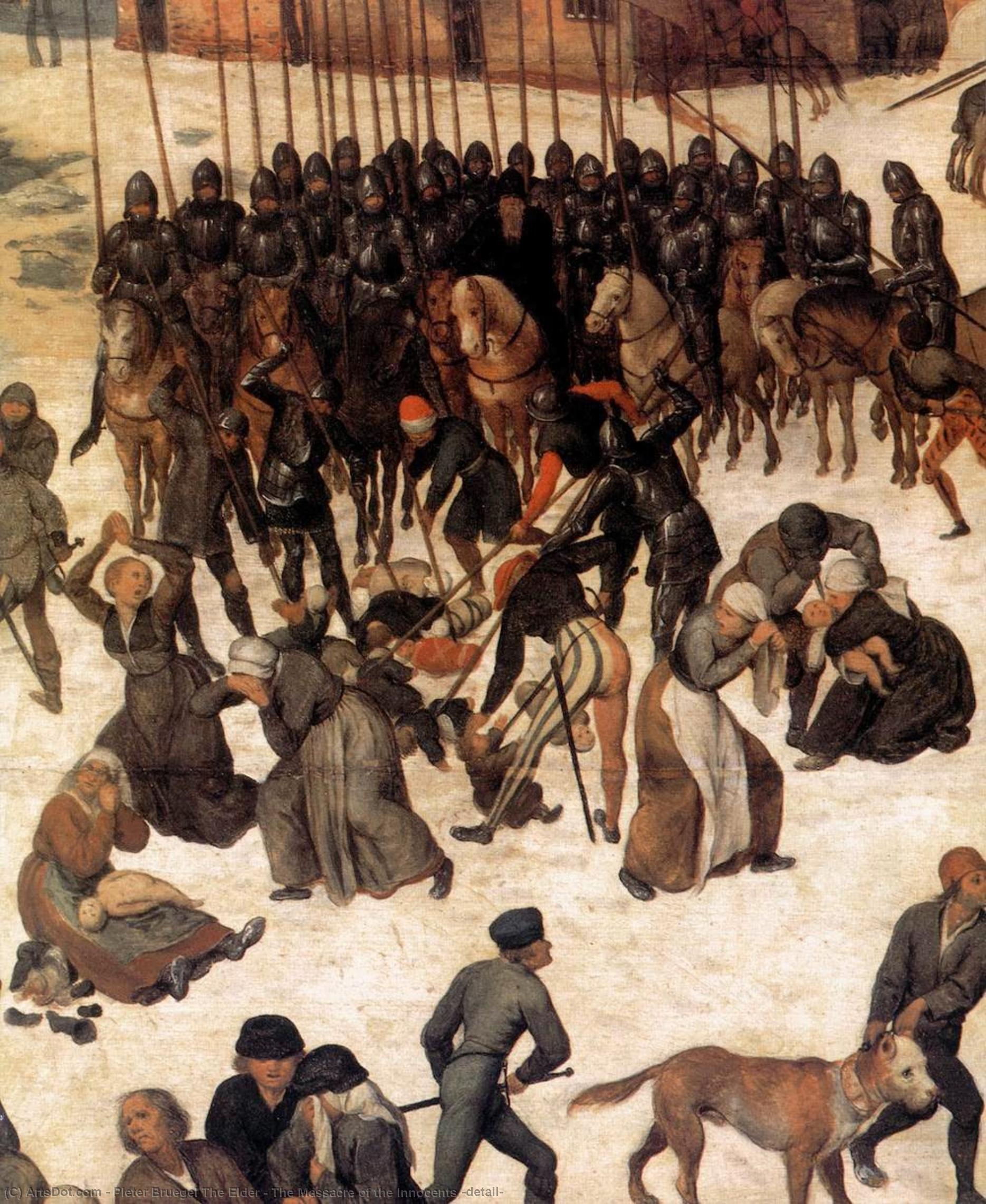 The Massacre Of The Innocents (detail) — Pieter Bruegel The Elder