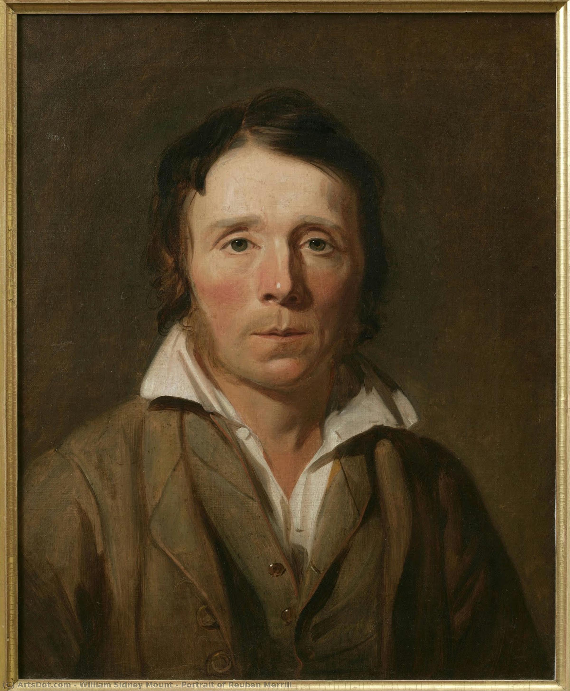Portrait Of Reuben Merrill — William Sidney Mount