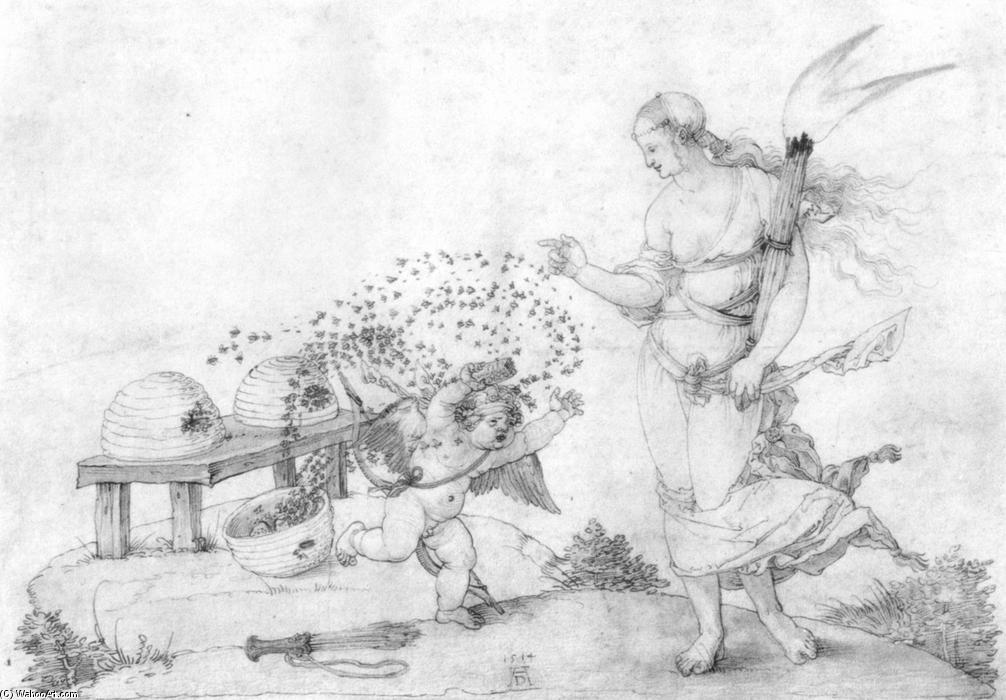 Venus Und Amor — Albrecht Dürer