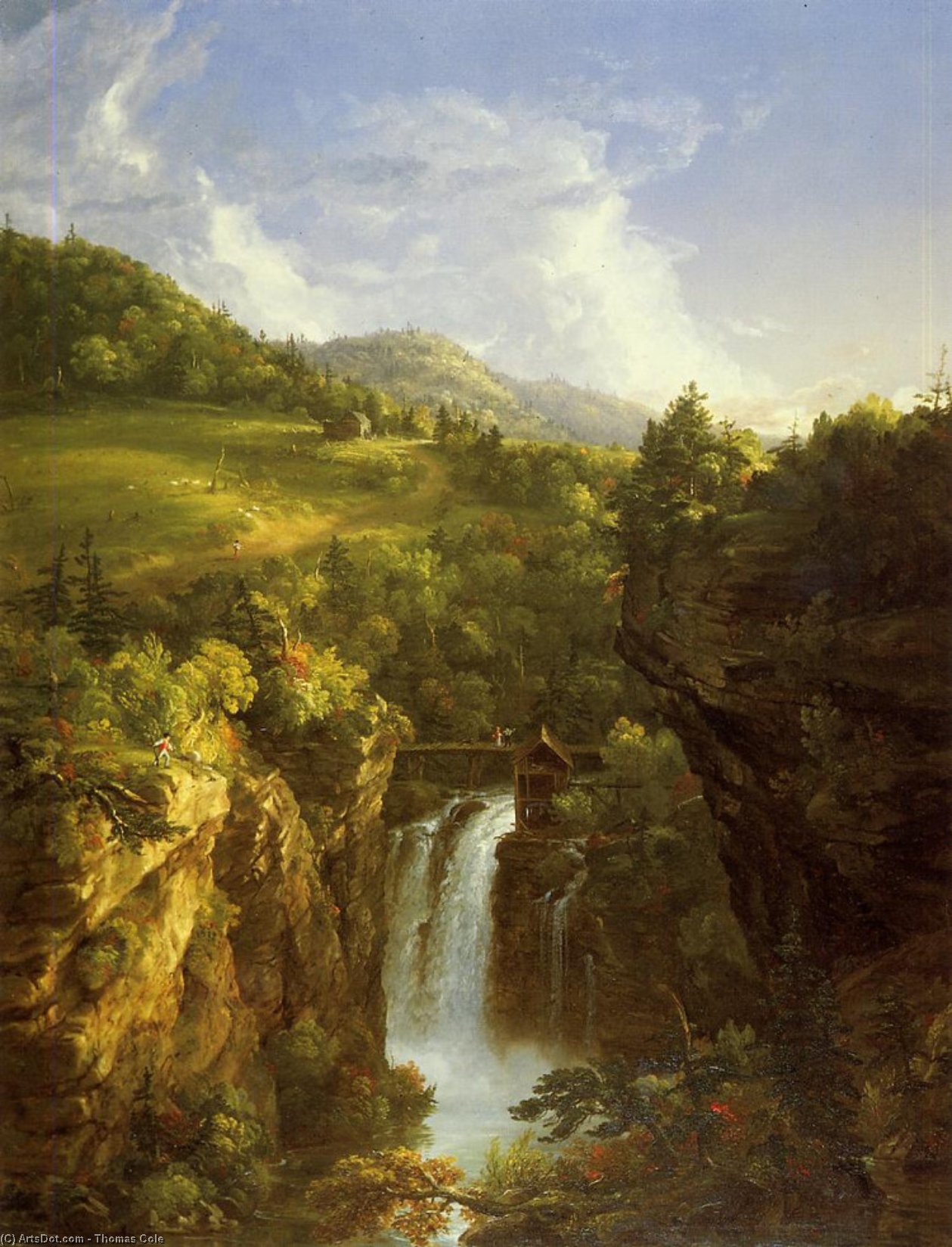 Genesee Scenery (also Known As Poop) — Thomas Cole